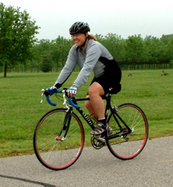 Kristi riding