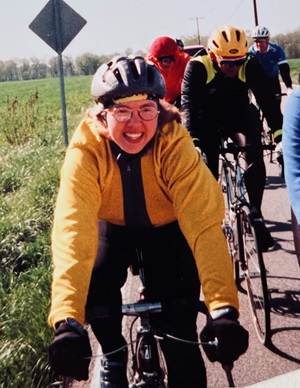 Kristi riding